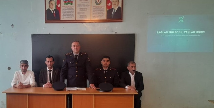 Ucar rayon Bağban kənd tam orta ümumtəhsil məktəbində “Uşaq hüquqları”, “Narkomaniyadan qorunaq və qoruyaq mövzularında maarifləndirici tədbir keçirilmişdir
